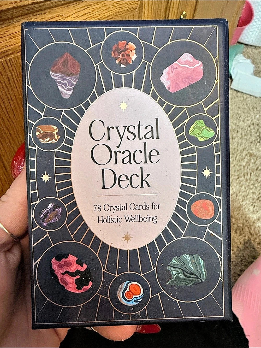 Conscious Living Crystal Oracle Deck 78-Card Oracle Deck